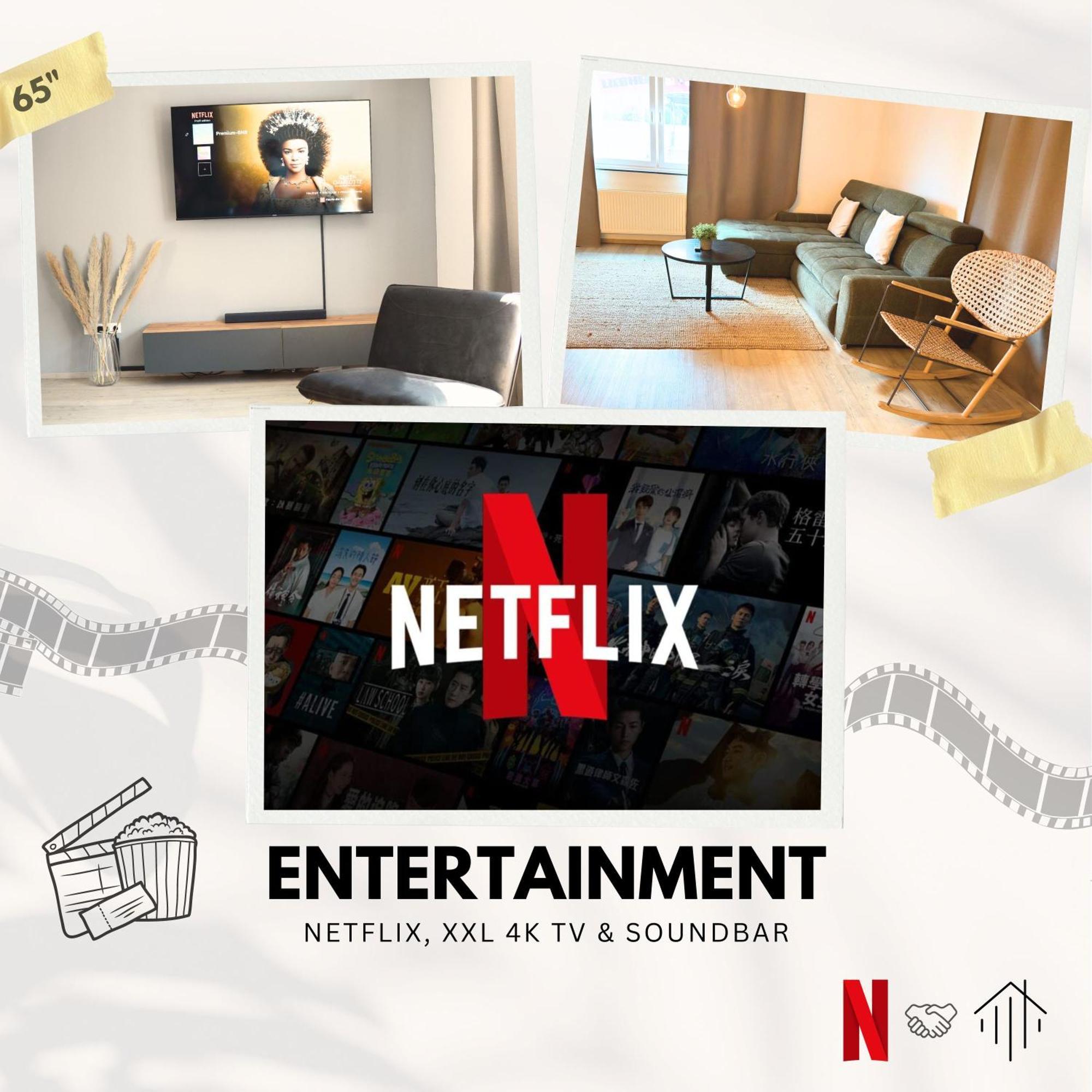锡格堡Business & Family - Zentral, 24H Check-In, Xxl Tv公寓 外观 照片